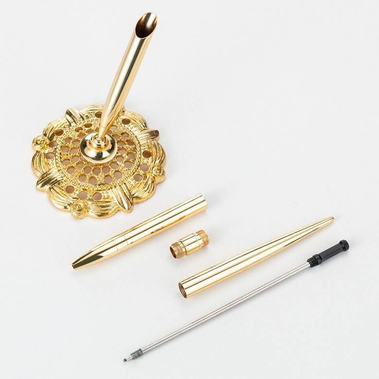 pildspalva ar luksusa dizaina zelta luksusa pildspalvām