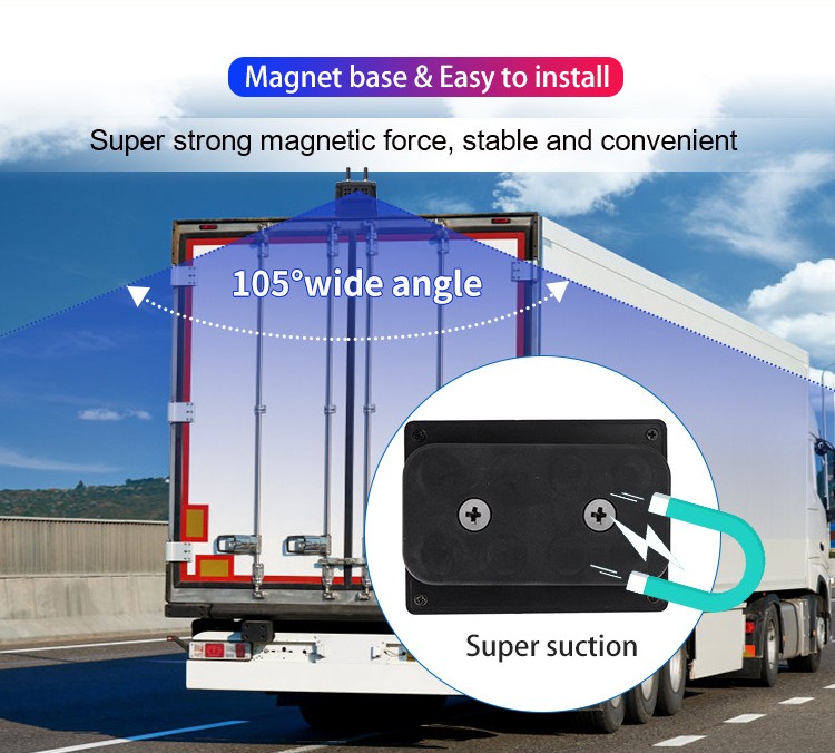 wifi kamera ar magnētu auto furgonam
