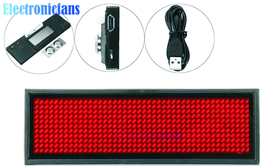 LED nosaukuma emblēma Bluetooth
