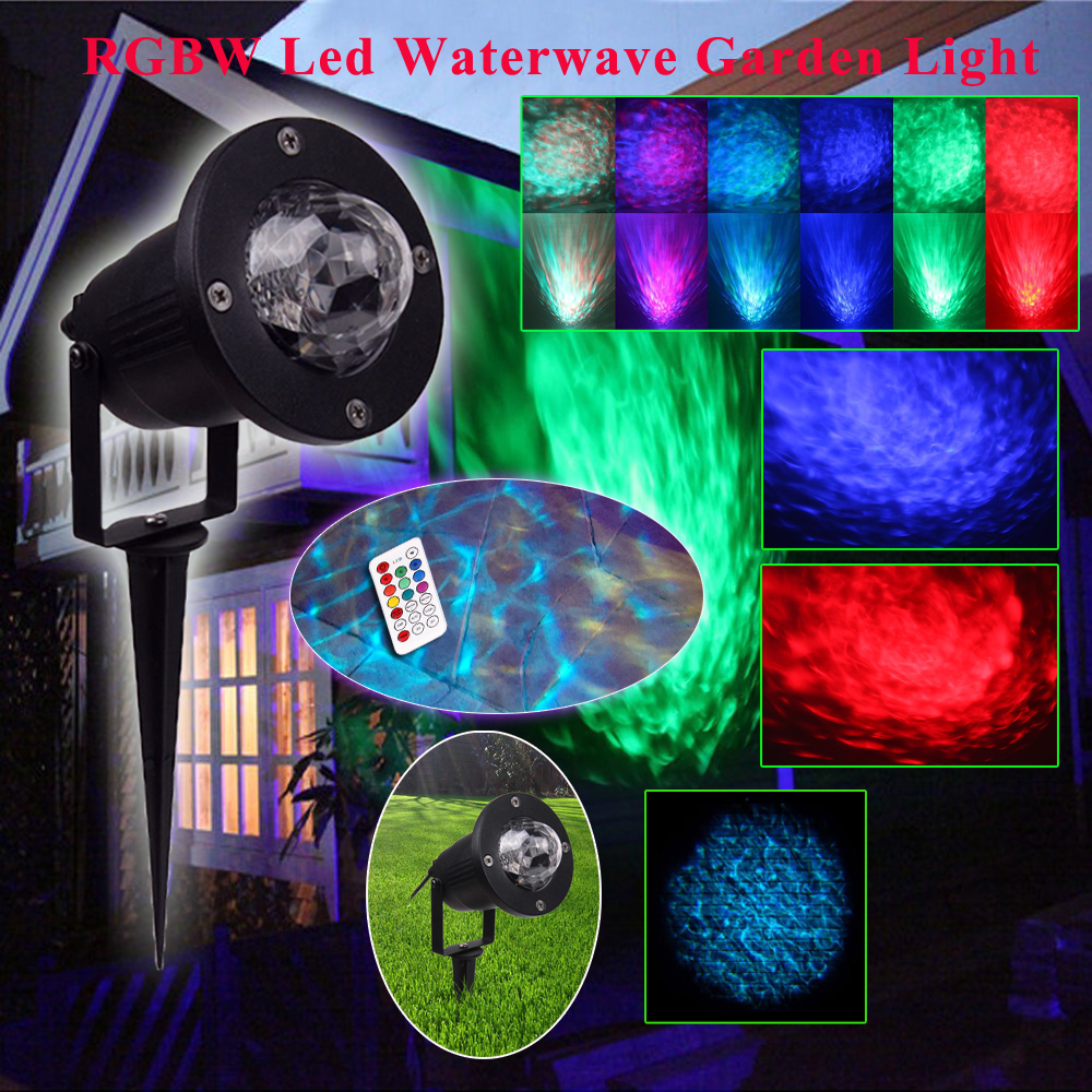 Āra projekcija - Wave projektors waterwave - IP68 aizsardzība