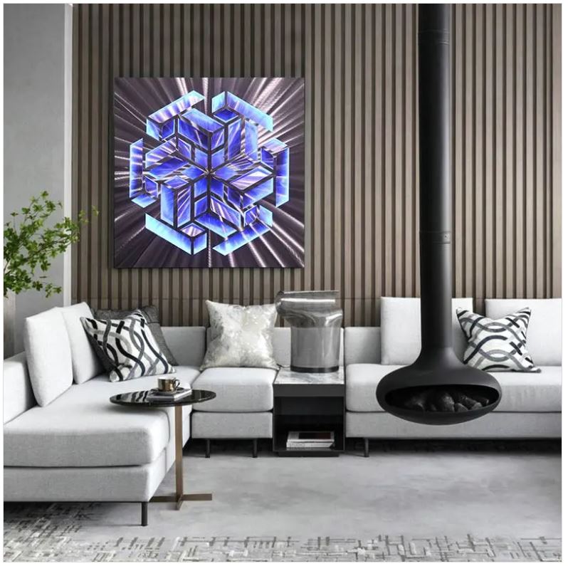 LED gaismas bildes (sienu gleznas) metāls