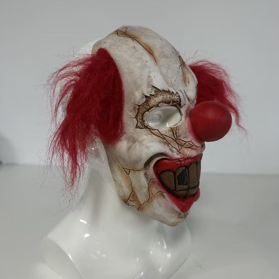 Scary jester (klauns) - Pennywise sejas maska