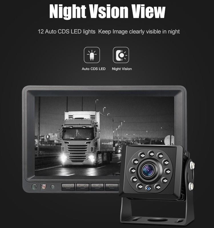 mini atpakaļgaitas kamera ar nakts redzamību Full HD