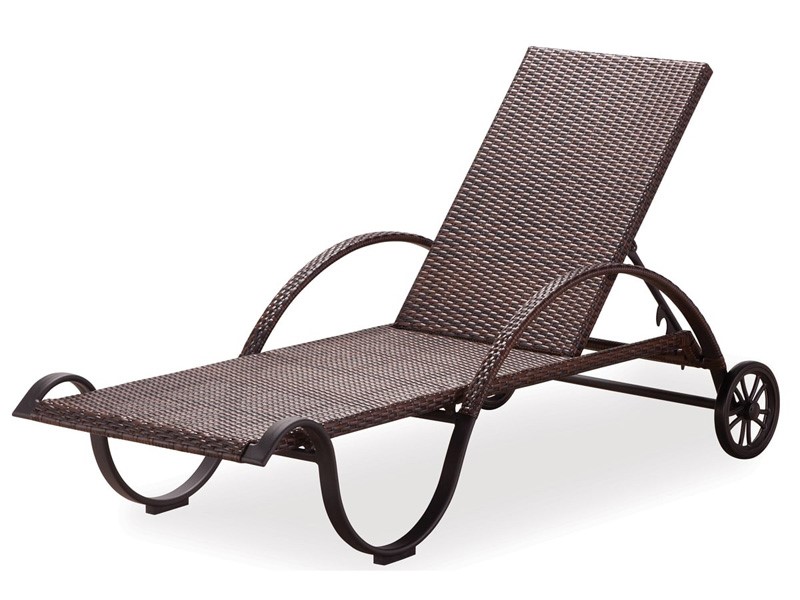 Dārza sauļošanās krēsls - Luxurio Solārijs ALLANGA, piemērots terasei
