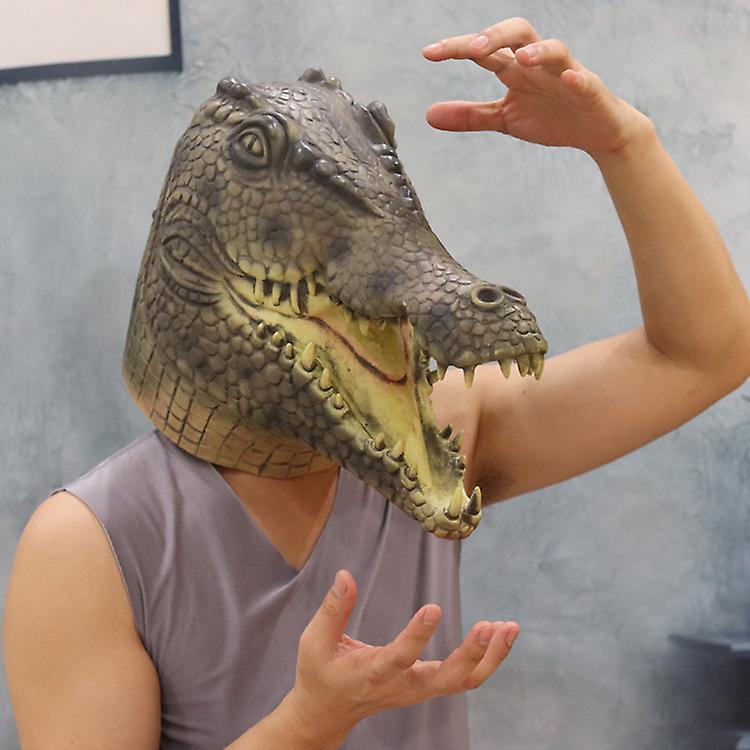 Aligatora krokodila sejas maska