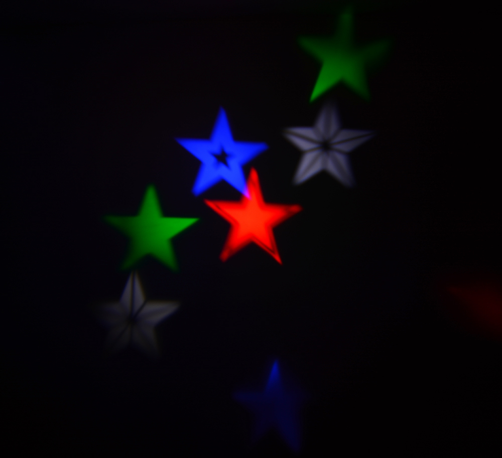 Zvaigžņu projekcija dārzam (āra) - Krāsains zvaigžņu projektors