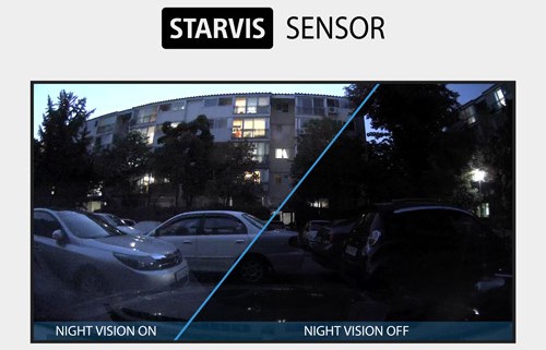 Sony starvis sensors dod kameras