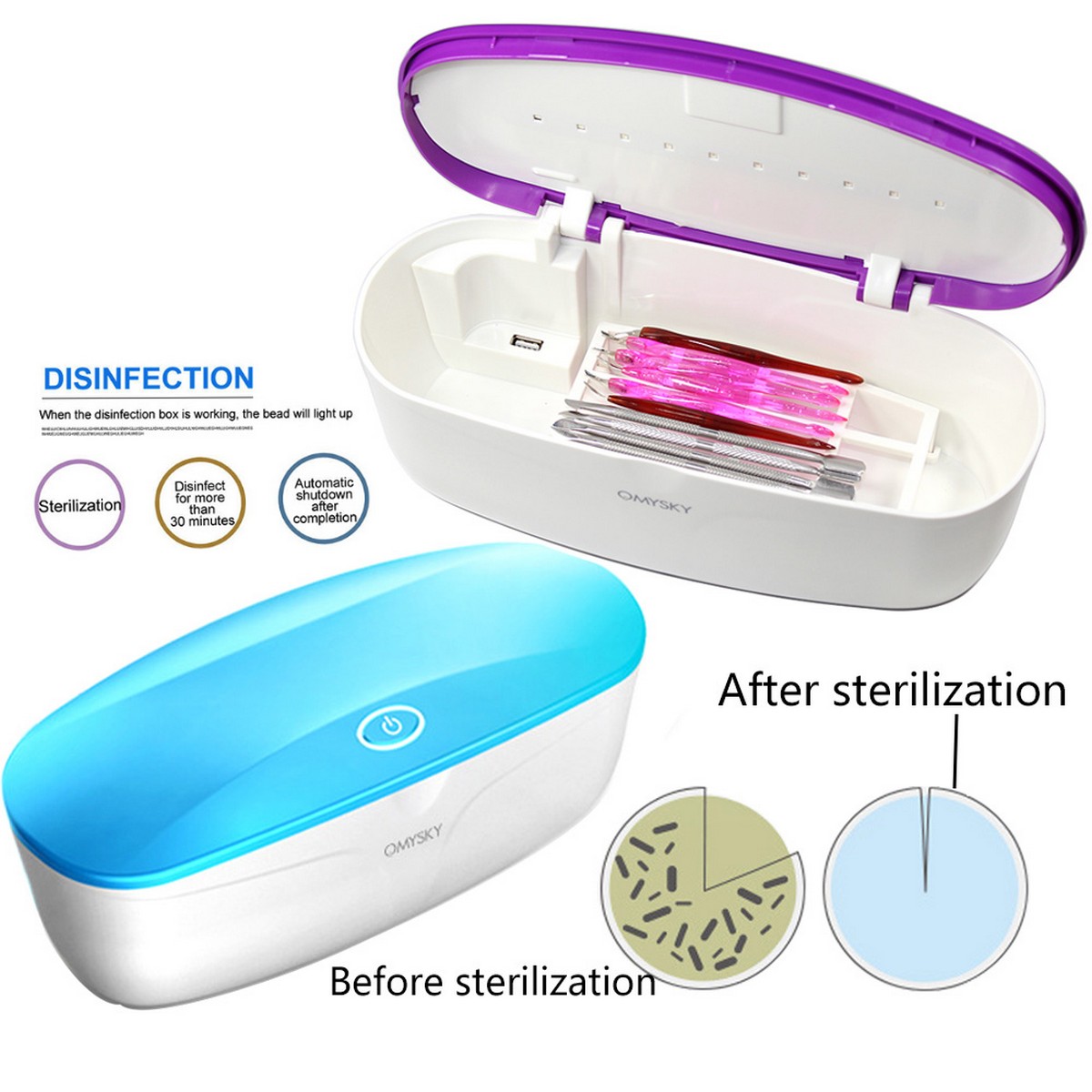 sterilizācijas kaste dezinfekcijai