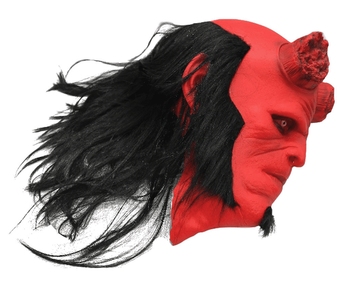 Hellboy pieaugušo sejas maska