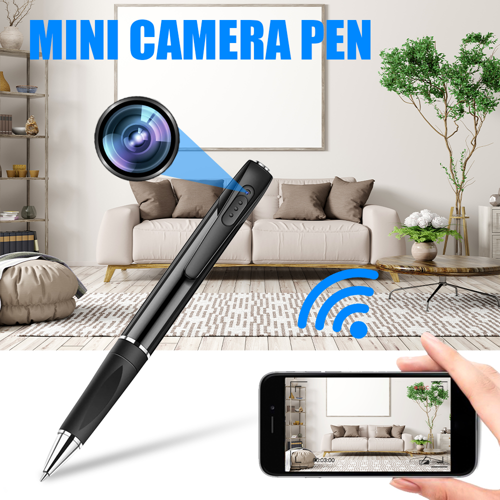 Spiegu pildspalvas kamera ar FULL HD + WiFi atbalstu (iOS/Android lietotne)