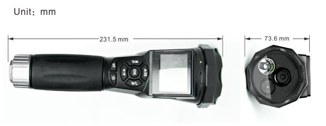 Full HD drošības kameras lukturītis