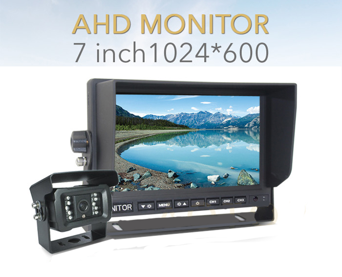 7 "AHD monitors