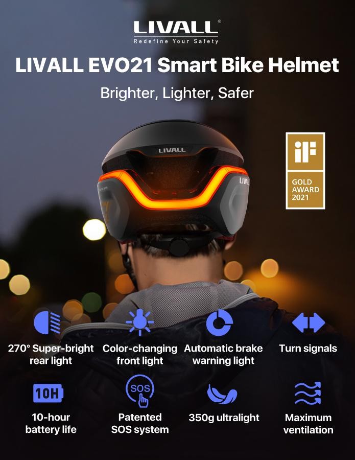 SMART veloķivere - Livall EVO21