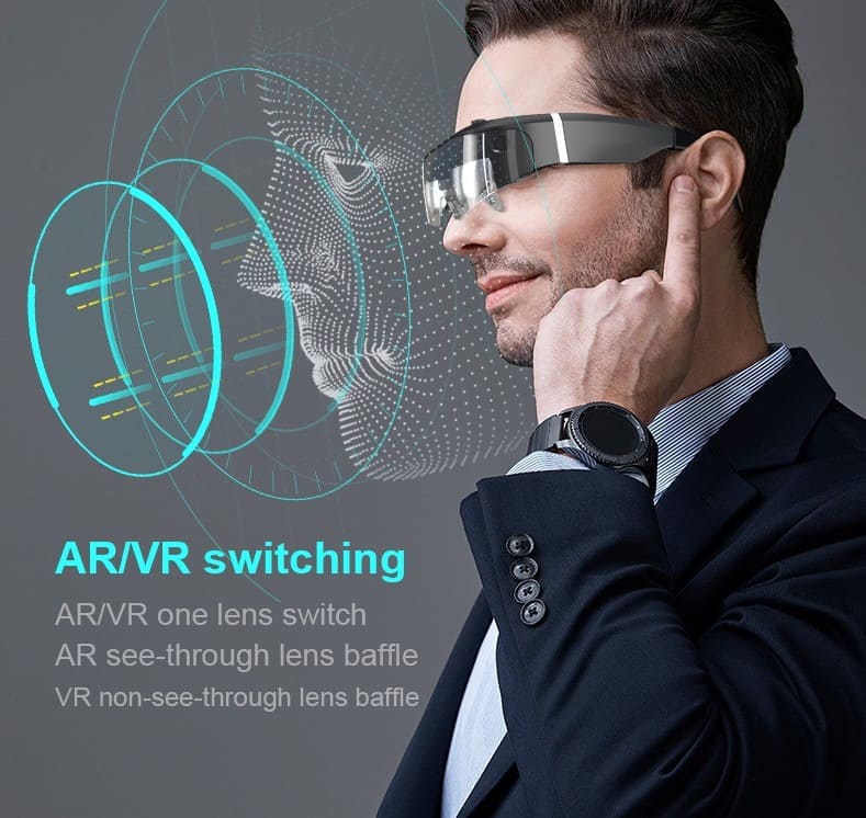 Virtuālās brilles ar uzlabotām vadības ierīcēm