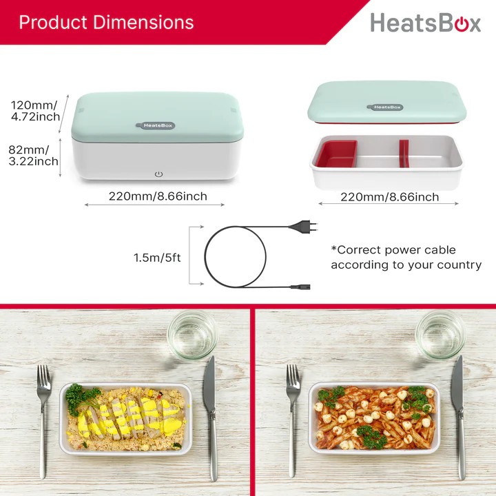 HeatsBox dzīvības kastes pārtikas termoelektriskā pārnēsājamā apkure