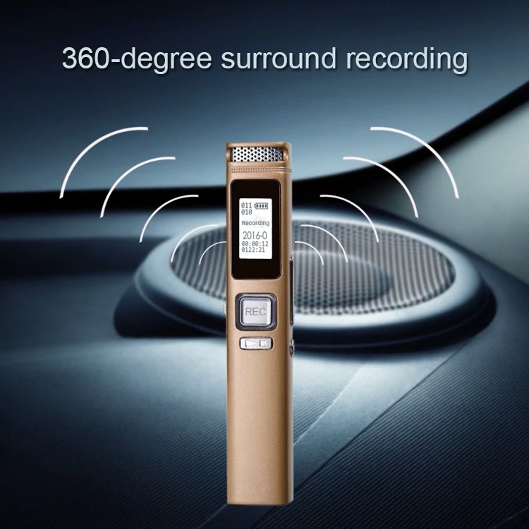 Pārnēsājams audio ierakstītājs 360°