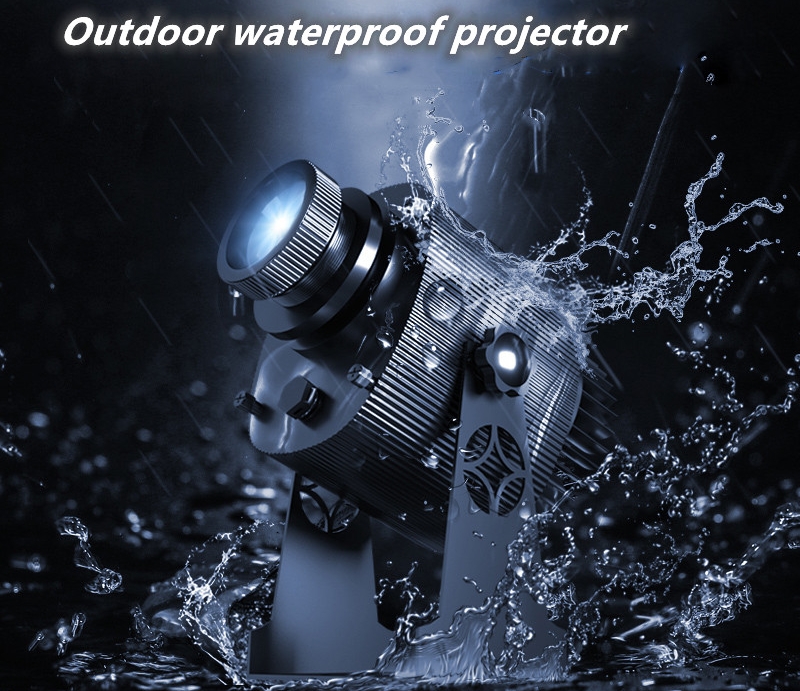 ūdensizturīgs gobo projektors — pielāgojiet jūsu logotipa projekciju