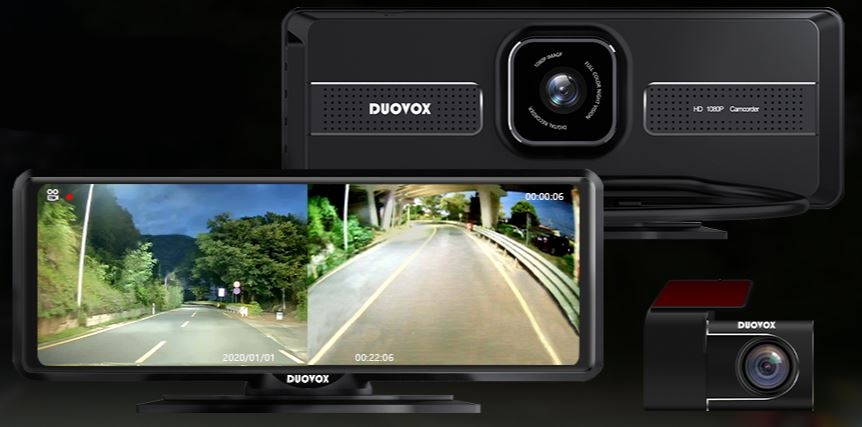 automašīnas kamera ar labāko nakts redzamību - duovox v9