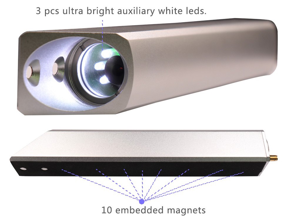 kamera iekrāvējam - LED gaisma
