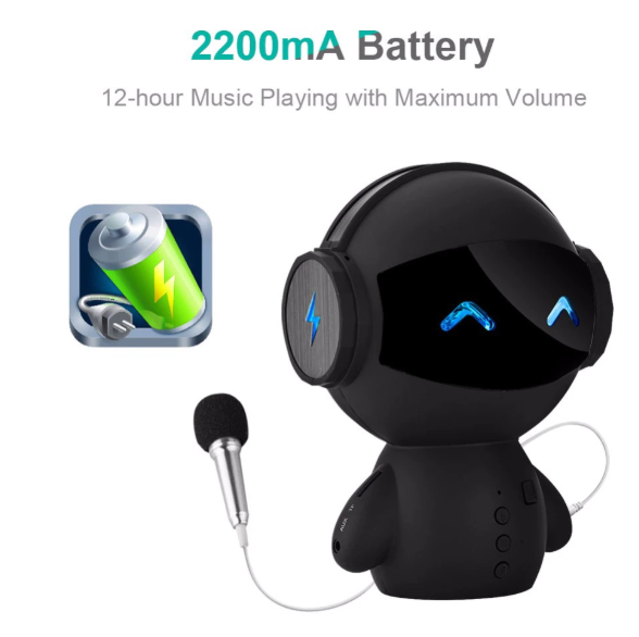2200 mAh akumulatora Bluetooth skaļrunis