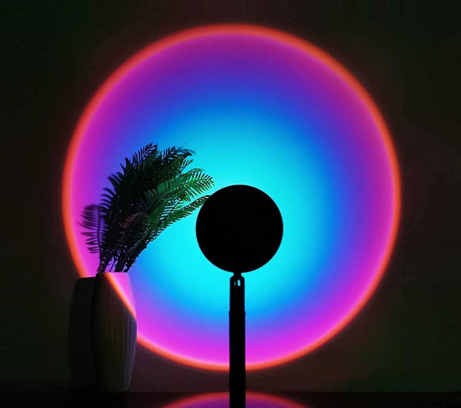 saulrieta ufo lampa apaļa gaisma fotografēšanai, krāsu kontrole caur APP