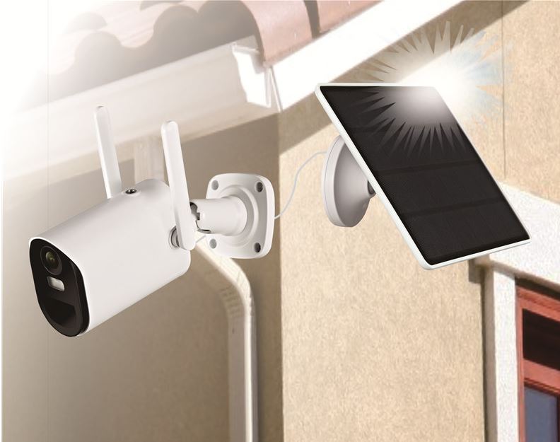 saules drošības kamera 4g sim wifi