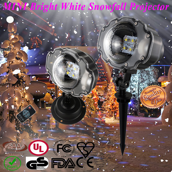 Snowflakes LED projektors Ārējā un iekšējā projekcija