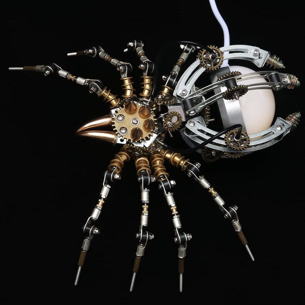 3D metāla puzles zirneklis