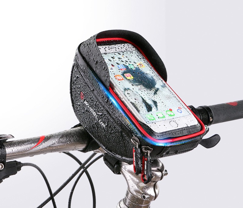 ūdensizturīgs mobilā telefona maciņš velosipēdam