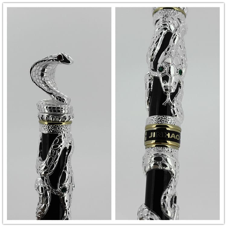 kaligrāfijas pildspalva ar čūskas tintes pildspalvu