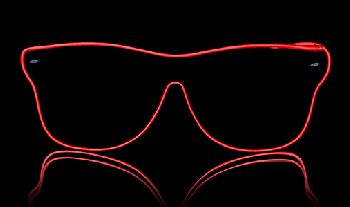 sarkanas saulesbrilles