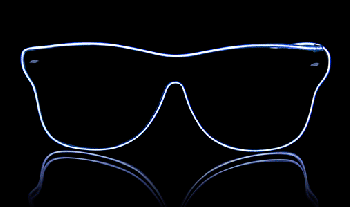 baltas saulesbrilles