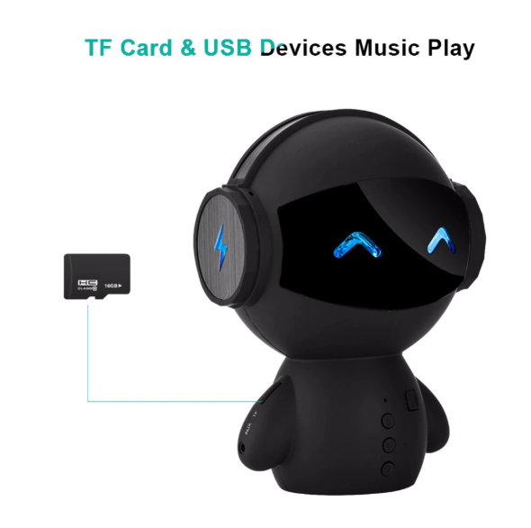Bluetooth skaļruņu atbalsts TF kartes MP3 atskaņošanai