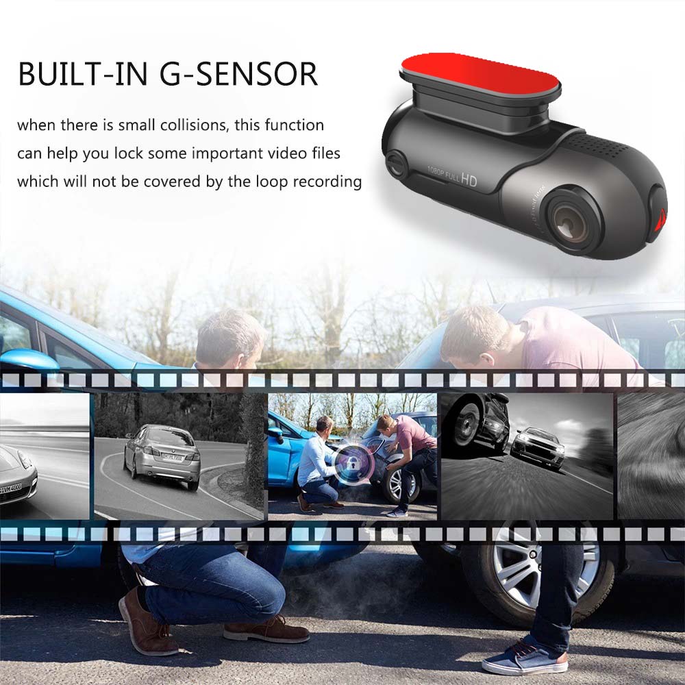 iebūvēta G-sensora kamera Profio S13