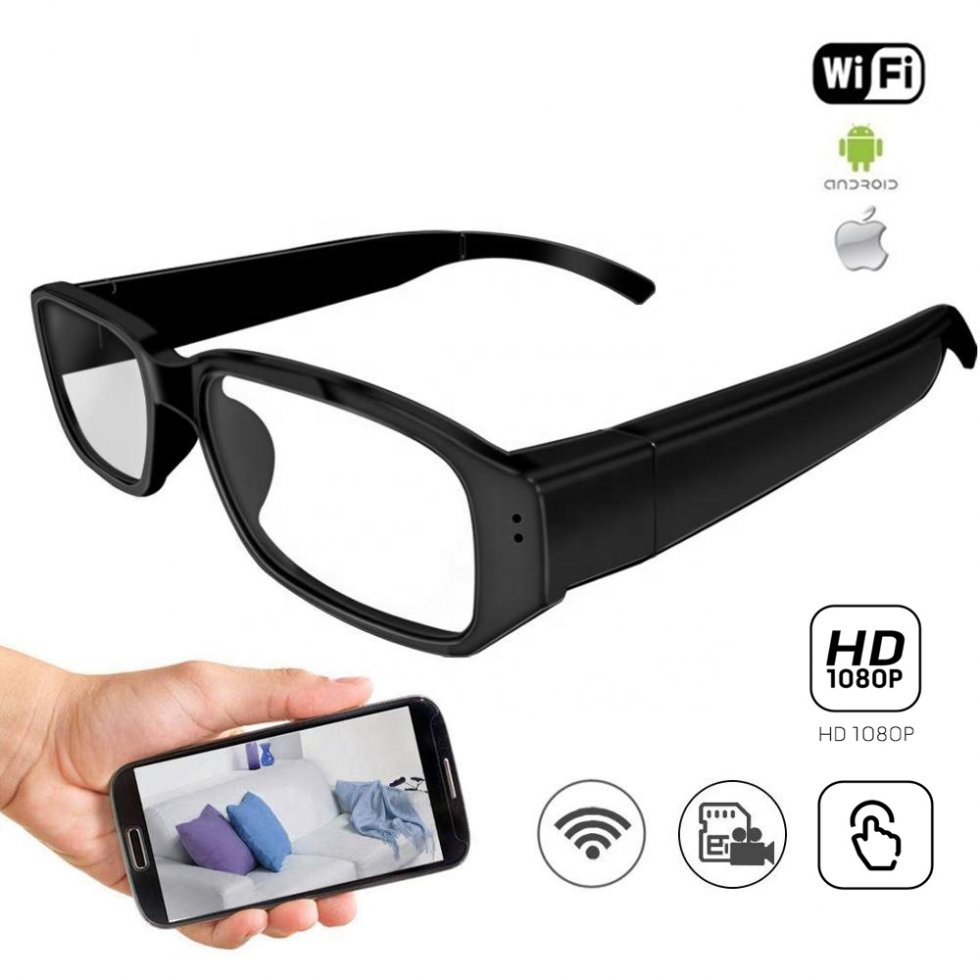 brilles ar kameru - spiegu kamera brillēs ar wifi