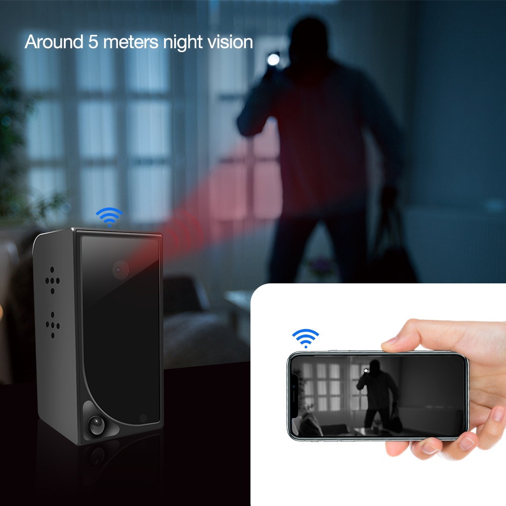 wifi kamera ar nakts redzamību 5 m