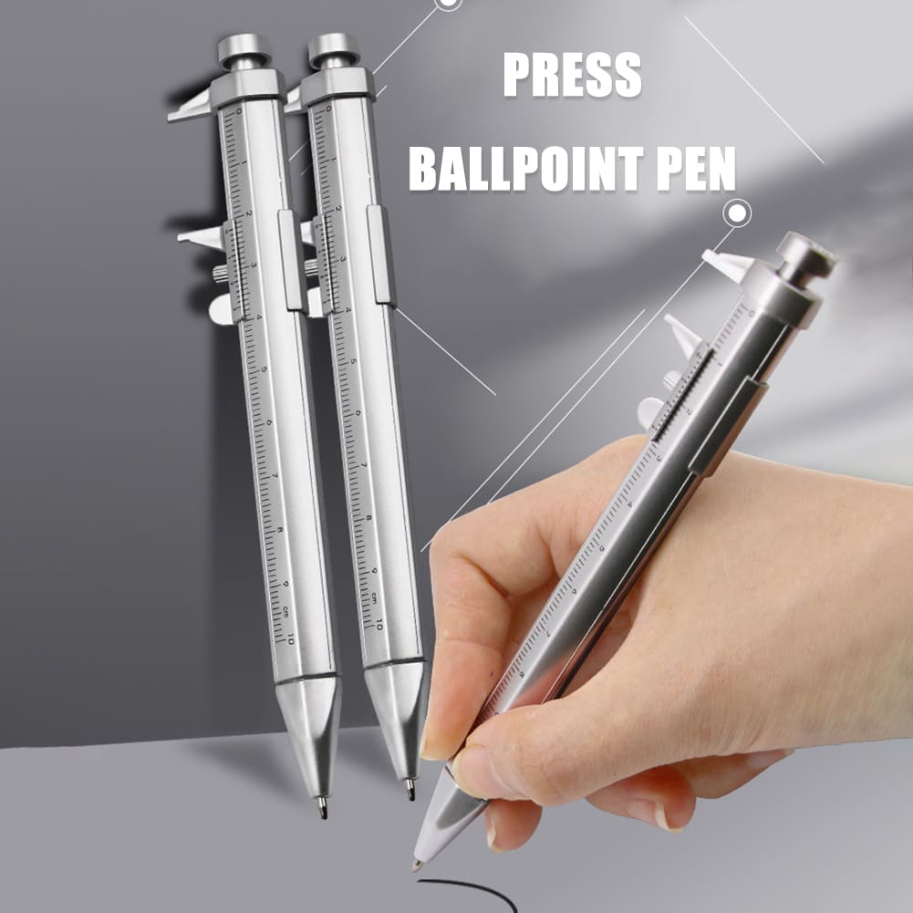 Daudzfunkcionāla pildspalva nospiežama lodīšu pildspalva