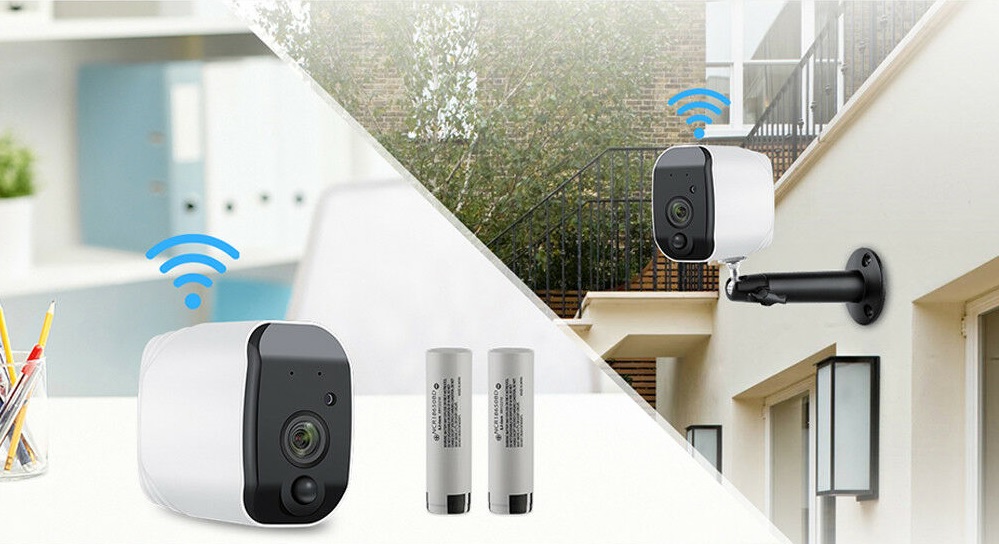 drošības bezvadu IP kamera