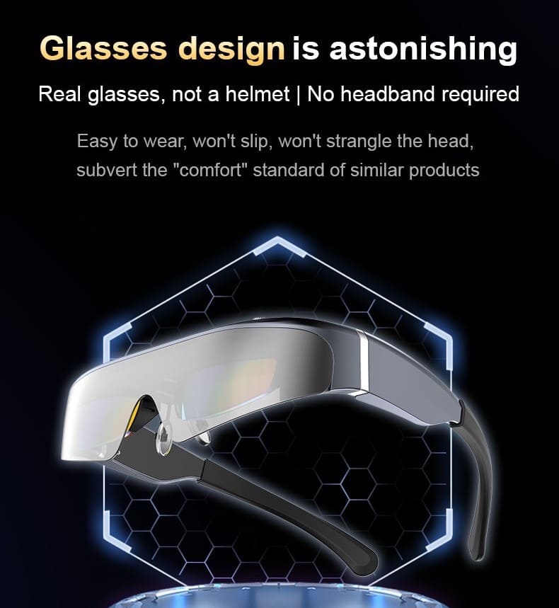 Viedās VR brilles ar tālvadības pulti