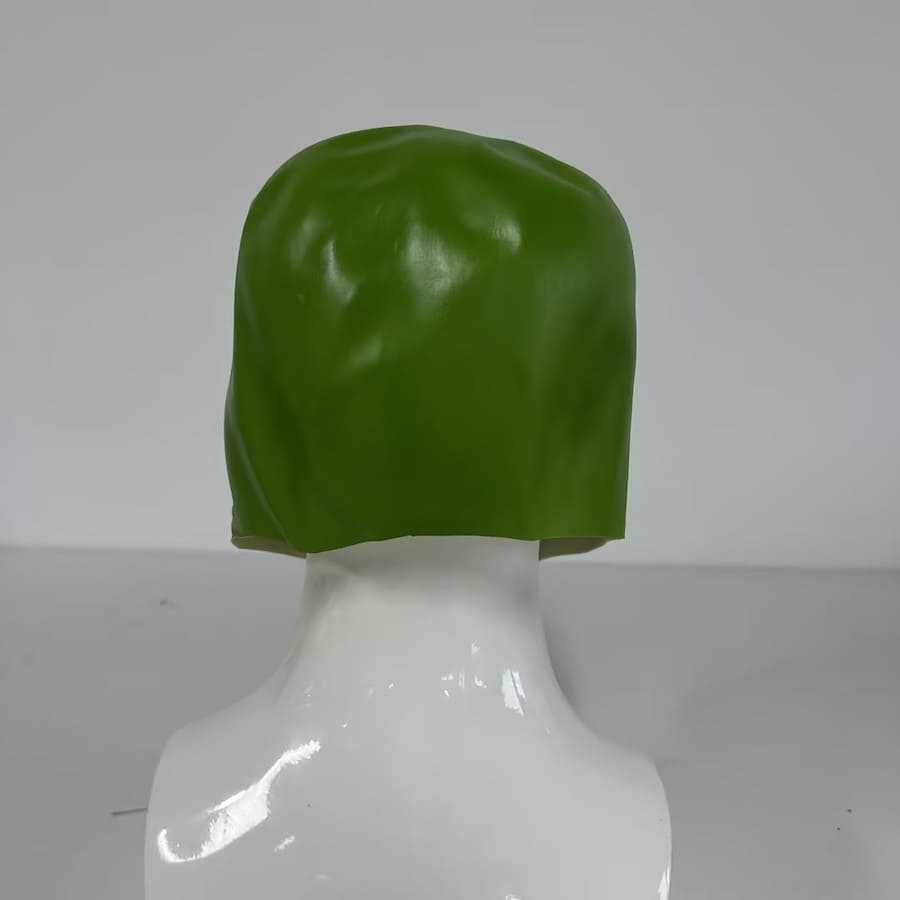 Helovīna zaļā sejas maska